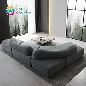 AntNovelty ensemble de canapés de luxe modulaires modulaires dernier design ou canapés pour meubles de salon