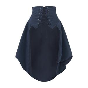 Costume gothique Lolita, jupe mi-longue médiévale, tenue de performance pour Halloween, jupe à volants de <span class=keywords><strong>pirate</strong></span> pour femmes - Product Image 3