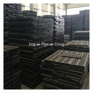 Couverture <span class=keywords><strong>de</strong></span> <span class=keywords><strong>regard</strong></span> robuste en fonte <span class=keywords><strong>60x60</strong></span>, modèle Jingdong 500-1200, noire, pour équipements routiers - Product Image 5