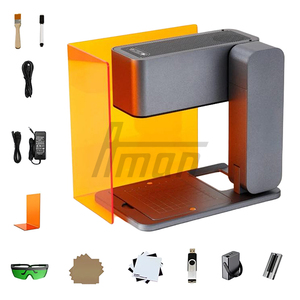 Graveur Laser Portable à grande vitesse Machine de pliage facile à utiliser pour pierre acrylique métal plastique verre bois papier cuir DXF - Product Image 2