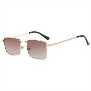 Lunettes de soleil Kedun européennes et américaines, monture carrée, protection UV400, nouvelle collection 2025, personnalisées, rétro, métalliques, tendance, monture intégrale, unisexe, protection solaire - Product Image 6