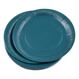 LOT DE 20 ASSIETTES EN PAPIER, DIAM. 23CM, VITAMINES ÉMERAULTES - Product Image 1