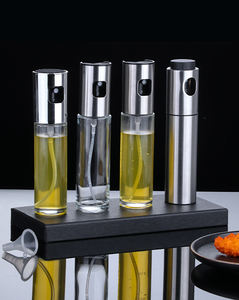 Vaporisateur d'Huile en Verre et Acier Inoxydable 304 pour Cuisine Domestique, Pot à Huile à Pression - Product Image 5