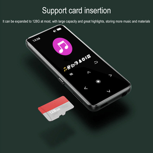 เครื่องเล่น MP3 ขนาดพกพา หน้าจอสัมผัส 1.8 นิ้ว รองรับ Micro SD ในตัว เสียงคุณภาพสูง 5.0 Hi-Fi วิทยุ FM เครื่องบันทึกเสียงอีบุ๊ก รองรับไฟล์ FLAC/WAV/AVE - Product Image 4
