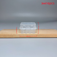 Boîte de rangement en plastique transparent pour flacons de vaccin de 3 ml, 5 ml, 7 ml, 10 ml, 20 ml, étui de protection pour flacons de peptides