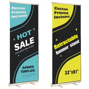 Wholesale Roll Up Banner Custom Premium Retractable Banner Stand Wholesale Roll Up Banner Stand Display