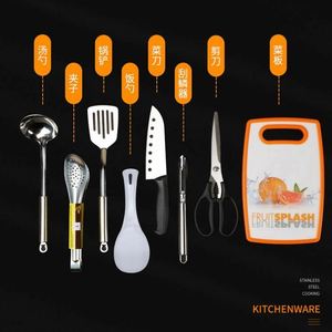 Hot Selling Eco-Friendly 1-Piece Durable Portable <b>BBQ</b> Camping Cookware Set Glass Cover Modern Design <b>Compact</b> Outdoor Cooking - Product Image 3