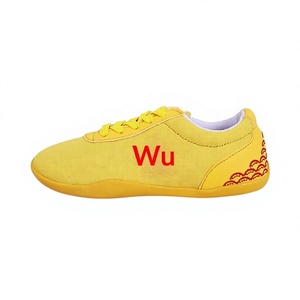 Chaussures d'arts martiaux en toile unisexes pour enfants, doublure en maille respirante, semelle en caoutchouc antidérapante, épaisseur simple, pour <span class=keywords><strong>Tai</strong></span> <span class=keywords><strong>Chi</strong></span> Kung Fu - Product Image 6