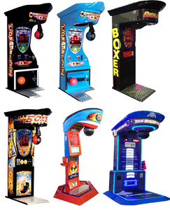 Hot Sale Indoor Coin Operated Amusement Boxing Punch Machine Factory Price <strong>Electronic</strong> Arcade Boxing <strong>Game</strong> - Product Image 6