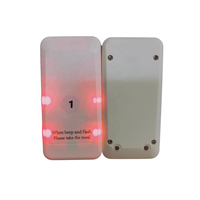 Longue portée café file d'attente alimentaire bipeur pas de vibration 1 Base 16 buzzers système d'appel de serveur sans fil téléavertisseurs pour Restaurant