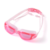 Lunettes de natation anti-buée avec lentilles PC, joint en silicone étanche, vision sous-marine claire, anti-rayures, fournisseur en gros