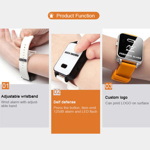 सुरक्षित व्यक्तिगत अलार्म <span class=keywords><strong>Wristband</strong></span> थोक थोक सुरक्षा अलार्म आत्मरक्षा 125 dB Loudness महिलाओं बड़ों के लिए व्यक्तिगत अलार्म - Product Image 3