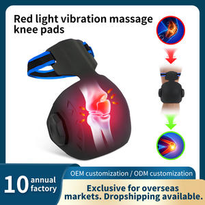 Masseur électrique pour le genou à infrarouge à lumière rouge avec vibration pour la physiothérapie du coude, de l'épaule et de la jambe - Utilisation domestique - Product Image 5