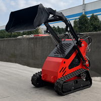 Mini-chargeuse compacte multifonctionnelle CYV diesel avec godet de 0,08 m, tarière, trancheuse et accessoires en option