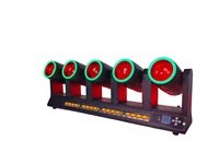 Projecteur LED à tête mobile 10x80W RGBW avec effets Beam, Wash et Strobe à rotation 360°, contrôle DMX512, construction en aluminium pour concerts