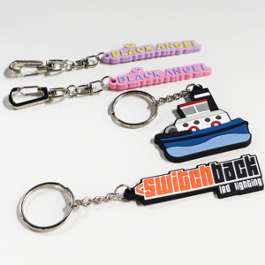 Design Custom Soft PVC <b>Keychain</b> 2D/3D Rubber Keyring with Your Logo for Promotions and Carabiners - Product Image 1