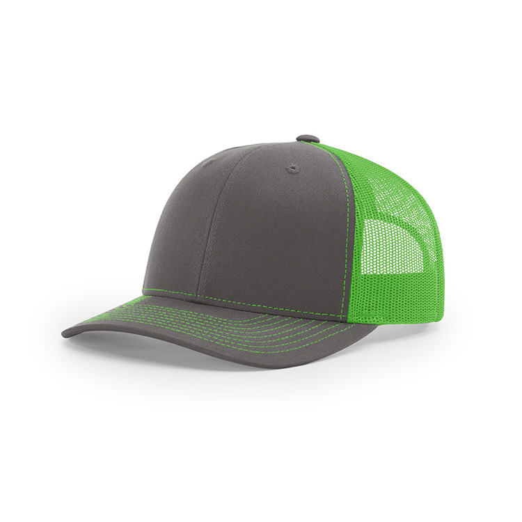 Charcoal+Neon Green Net