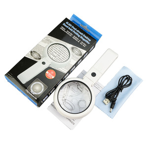 <span class=keywords><strong>5x</strong></span> 8x Led chiếu sáng gấp cầm tay Bàn Kính Lúp no. fs75rc - Product Image 6