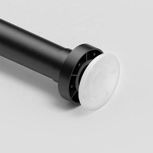 Barres <span class=keywords><strong>de</strong></span> placard réglables en acier à ressort, tringles à rideaux extensibles antidérapantes, ne rouillent jamais, tringle <span class=keywords><strong>de</strong></span> douche noire mate pour <span class=keywords><strong>salle</strong></span> <span class=keywords><strong>de</strong></span> <span class=keywords><strong>bain</strong></span> - Product Image 5