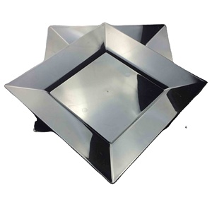 Plastic Black Plates Plastic Plastic Plate Disposable Disposable Hard Plastic Black Square Dinner Plates