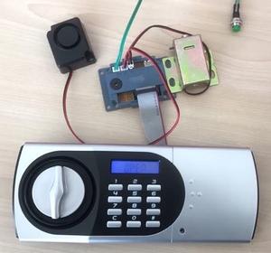 चीन थोक बॉक्स संयोजन ताला चांदी सुरक्षित एलसीडी इलेक्ट्रॉनिक सिफर कुंजी सुरक्षित जमा बॉक्स संयोजन बॉक्स - Product Image 2