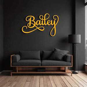 لافتات MACCAN الإعلانية ثلاثية الأبعاد من الأكريليك، حروف مخصصة صديقة للبيئة مقطوعة بالليزر للاستخدام الداخلي والخارجي في المكاتب - Product Image 4