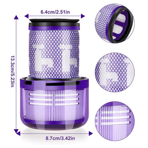 Adaptateur de filtre HEPA compatible Binggoo pour aspirateur domestique électrique <span class=keywords><strong>V12</strong></span> - Vente directe du fabricant - Product Image 6