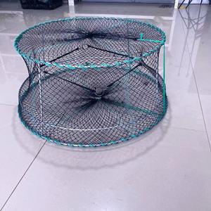 2025 nouveau Design pliable en Nylon Cage de pêche piège à homard piège à crabe pièges à <span class=keywords><strong>écrevisse</strong></span>s - Product Image 2