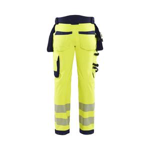 BLAKLADER - 182025133389D108 Pantalón Softshell Hi-vis Amarillo/Azul marino-EAN 7330509872826 ROPA DE TRABAJO DE LA HI-VIS - Product Image 2