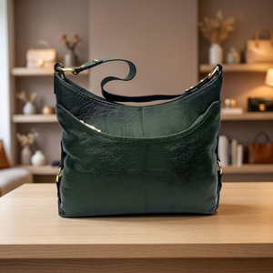 Sac à main de luxe pour femmes BS INTERNATIONAL, bleu, style traditionnel, léger, durable, imperméable, en cuir véritable - Product Image 4