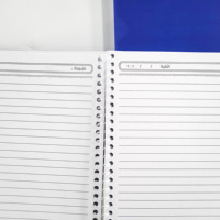 Promotion d'usine : Cahiers spirales bon marché, cahiers spirales personnalisés à couverture rigide avec logo personnalisé, agenda pour l'école Abra Abrastudent