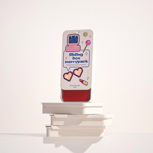 Nouvelle conception de boîte à baume solide avec couvercle coulissant, boîte en métal pour cosmétiques, parfums, rouges à lèvres, avec couleur personnalisée et différentes tailles - Product Image 1