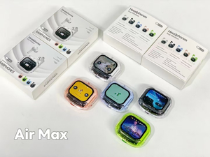 Max Calm True Auriculares inalámbricos Cancelación de ruido Auriculares intrauditivos TWS Pantalla táctil inteligente Indicador de batería LED Modos de juego de música - Product Image 2