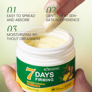 Crème au gingembre KORMESIC 50g, marque privée, OEM personnalisé, revitalisant pour la peau raffermissant en 7 jours, crème pour le corps - Product Image 5
