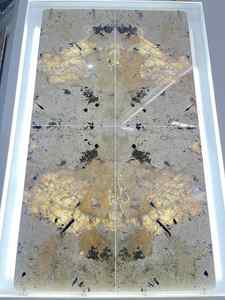 Losas de Cuarcita Taj Mahal de Diseño Moderno, Cuarcita Natural Pulida, Losa Grande para Encimeras de Villas con Solución de Diseño Gráfico - Product Image 3