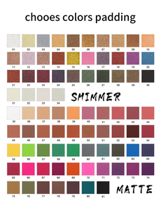 Phong Cách Khác Nhau Thấp Moq Nhiều Màu Sắc Matte Ánh Sáng Mờ <span class=keywords><strong>Eyeshadow</strong></span> <span class=keywords><strong>Palette</strong></span> Tư Nhân Labelcustom Trang Điểm Riêng của Bạn <span class=keywords><strong>Eyeshadow</strong></span> <span class=keywords><strong>Palette</strong></span> - Product Image 5