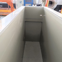 Pas cher PP réservoir électro placage baignoire placage bain pour la galvanisation Chrome nickel placage PP matériel anodisation usine utilisation