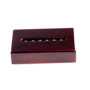 Rettangolo pianoforte ciliegia finitura laccata in legno 6 luci portabottiglie per spumante espositore decorazione da tavolo - Product Image 3