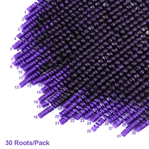 Tóc Móc Xoắn Lò Xo 8 Inch Bán Buôn Tóc Bện Xoắn Xoắn Đam Mê Xoăn Tổng Hợp Giá Rẻ Xoắn Mùa Xuân Afro - Product Image 5