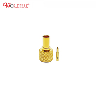Connecteur à sertir droit mâle 10-32 pour câble coaxial RG178 50 Ohm