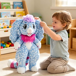 Peluche Personalizzato OEM ODM Furry Fursona, Bambola di Peluche a Forma di Leopardo Anthro Creature, Peluche a Forma di Bestia Cartone Animato, Regalo da Collezione per i Fan del Furry - Product Image 2