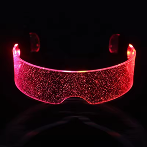 <span class=keywords><strong>Gafas</strong></span> LED con luz, <span class=keywords><strong>gafas</strong></span> <span class=keywords><strong>de</strong></span> neón Multicolor Cyberpunk para Bar, fiesta <span class=keywords><strong>de</strong></span> Halloween, Club <span class=keywords><strong>de</strong></span> Cosplay - Product Image 3