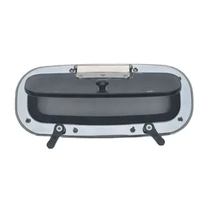 Stainless Steel Rectangular Ship Boat Portholes Side Opening Windows with Screen