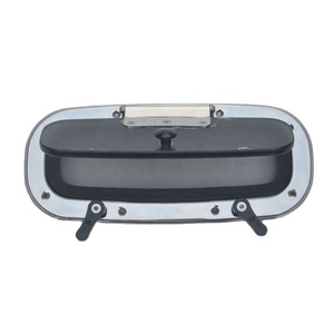 Прямоугольные иллюминаторы из нержавеющей стали с экраном - Product Image 1