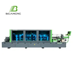 Multi function double sided gluing edge bander machine mdf melt edge banding machine with scraping