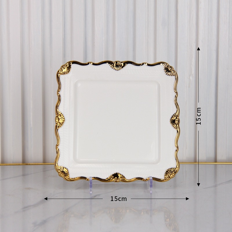 Piatto quadrato da 6 pollici