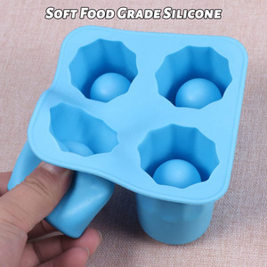 Moule à glaçons en silicone personnalisé pour verres à shot, bac à glaçons en silicone - Product Image 4