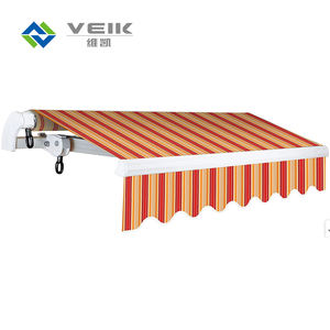 【人気商品】屋外用 アルミフレーム フルカセット 電動格納式テント - Product Image 4