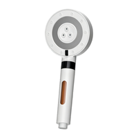 Pommeau de douche à main en laiton 5 modes, pression turbo accrue, filtre VC, contrôle du débit d'eau, OEM personnalisé pour accessoires de robinetterie de salle de bain