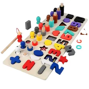 어린이 디지털 빌딩 블록 장난감 소년 소녀 직소 퍼즐 탱그램 만화 퍼즐 부모-어린이 상호 교육 게임
